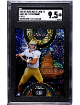 Riley Leonard 2024 Wildcard Auto Mania Circle Fireworks Sparkles Rookie Card #AMAC-RL-1/1- SGC Graded 9.5 Mint+ (Notre Dame)
