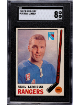 Real Lemieux 1969-70 O-Pee-Chee NHL Card #190- SGC Graded 8 NM-MT (New York Rangers)