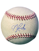 Jon Garland signed Rawlings Official Major League Baseball #20- Schwartz Holo (Chicago White Sox/2005 AS & WS Champ)