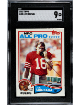 Joe Montana 1982 Topps Card #488- SGC Graded 9 Mint (San Francisco 49ers/HOF)