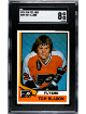 Tom Bladon 1974-75 O-Pee-Chee NHL Rookie (RC) Card #396- SGC Graded 8 NM-MT (Philadelphia Flyers)