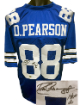 Drew Pearson signed Dallas Custom Stitched Pro Style Football Jersey #88 HOF21- Beckett Witnessed #1W244791