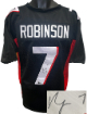 Bijan Robinson signed Atlanta Custom Stitched Pro Style Football Jersey #7- Beckett Witnessed #W878843
