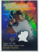 Frank Thomas 2003 Topps Chrome Record Breakers Relic Refractor Card #RBCR-FT (Chicago White Sox)