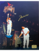 Muhammad Ali signed 16x20 Photo 1996 Atlanta Olympics Torch Lighting- /1996- Ali/Prince COA w/VHS Tape of Signing