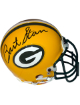 Bart Starr signed Green Bay Packers Riddell Authentic TB NFL Mini Helmet- Beckett Review/Show Ticket/Photo/Tuff Stuff COA