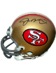 Joe Montana signed San Francisco 49ers Riddell Rep TB NFL Mini Helmet- Upper Deck Hologram/COA