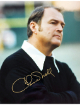 Chuck Noll signed Pittsburgh Steelers 8x10 Photo- Tuff Stuff, Show Promoter LOA