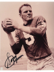 Sonny Jurgensen signed Washington Vintage NFL Licensed 8x10 Photo- Tuff Stuff, Show Promoter LOA/Original Show Ticket