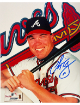 Chipper Jones signed Atlanta Braves MLB Licensed 8x10 Photo #10- Tuff Stuff COA/Show Ticket