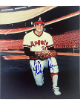 Nolan Ryan signed California Angels 8x10 Photo- Nolan Ryan Foundation COA (HOF/7 No-Hitters)