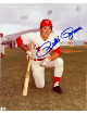 Pete Rose signed Cincinnati Reds MLB Licensed 8x10 Photo- Tuff Stuff LOA (HIT KING/4256)