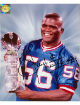 Lawrence Taylor signed New York Giants NFL Licensed 8x10 Photo#56 NY Giants- Tuff Stuff COA/Show Ticket