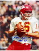 Len Dawson signed Kansas City Chiefs NFL Licensed 8x10 Photo HOF 87- COA/Show Ticket