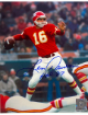 Len Dawson signed Kansas City Chiefs NFL Licensed 8x10 Photo HOF 87- COA/Show Ticket