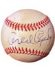 Orlando Cepeda signed RONL Rawlings Official National League Baseball imperfect- COA (San Francisco Giants)