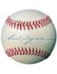Luis Aparicio signed ROAL Rawlings Official American League Baseball minor tone spots- COA (White Sox/Orioles/Red Sox)