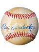Ray Dandridge signed ROAL Rawlings Official American League Baseball very minor tone- COA (Millers/Cubans)
