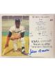 Hank Aaron signed Atlanta Braves Hall of Fame Induction Day Photo/Card- MLB Licensed- Tuff Stuff COA/Show Ticket (HOF)
