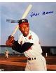 Hank Aaron signed Atlanta Braves MLB Licensed Vintage 8x10 Photo minor ding- Tuff Stuff COA