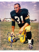 Jim Taylor signed Green Bay Packers 8x10 Photo imperfect- COA (HOF/4 X NFL Champ)