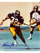 Franco Harris signed Pittsburgh Steelers 8x10 Photo imperfect- Tuff Stuff LOA