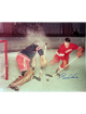 Gordie Howe signed Detroit Red Wings NHL Licensed 8x10 Photo- Ken Goldin, The Score Board, Inc COA (HOF)