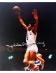 Julius Erving signed Philadelphia 76ers 8x10 Photo "Dr. J"- Ken Goldin, The Score Board, Inc COA