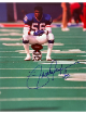 Lawrence Taylor signed New York Giants 8x10 Photo #56 imperfect- NFL Alumni, Inc. LOA