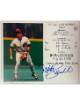 Mike Schmidt signed Philadelphia Phillies MLB Licensed Hall of Fame Induction Day 8x10 Photo/Card- Tuff Stuff COA/Show Ticket