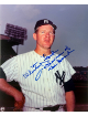 Whitey Ford signed New York Yankees MLB Licensed 8x10 Photo Chairman of the Board imperfect- Tuff Stuff COA/Show Ticket