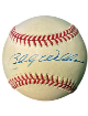 Billy Williams signed RONL Rawlings Official National League Baseball toned- COA (Chicago Cubs/HOF)