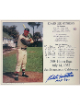 Eddie/Ed Mathews signed Milwaukee Braves MLB Licensed 500th Home Run July 14, 1967 8x10 Photo/Card HOF 78 COA/Show Ticket (HOF)