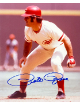 Pete Rose signed Cincinnati Reds MLB Licensed 8x10 Photo- COA (HIT KING/4256)