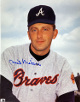 Phil Niekro signed Atlanta Braves MLB Licensed 8x10 Photo imperfect- Tuff Stuff COA