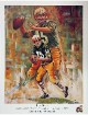 Bart Starr Signed Green Bay Packers 9.5x11 Lithograph (Quaker State Promo)– Beckett (HOF)