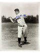 Joe Sewell signed New York Yankees Vintage B&W 8x10 Photo imperfect- Stacks of Plaques COA