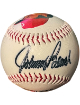 Johnny Bench signed Fotoball USA MLB Baseball- Fotoball USA COA (Cincinnati Reds)