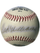 Ted Williams signed Fotoball USA MLB Baseball- /1000- COA (imperfect/Boston Red Sox)
