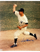 Tex Clevenger signed New York Yankees MLB Licensed 8x10 Photo imperfect- Stacks of Plaques COA