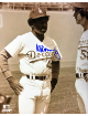 Al Downing signed Los Angeles Dodgers MLB Licensed Vintage Sepia Tone 8x10 Photo imperfect- COA/Show Ticket