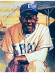 Josh Gibson Jr. signed Homestead Grays Negro League 8x10 Photo imperfect- COA/CSA Show Ticket
