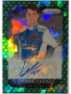 Landon Cassill 2016 Panini Prizm Green Foil NASCAR On Card Auto #LC- /99