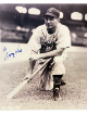 George Kell signed Detroit Tigers Vintage B&W MLB Licensed 8x10 Photo imperfect- COA/Show Ticket