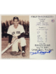 Phil Rizzuto signed MLB Licensed Hall of Fame Induction Day 8x10 Photo/Card- COA (HOF)