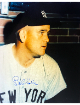 Bob Hale signed New York Yankees 8x10 Photo imperfect- COA