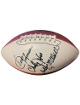 Washington Legends Signed Ofc Wilson NFL WP Leather Football -Tagliabue 3 sigs Jurgensen/Taylor/Mitchell- Beckett Review