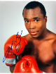 Sugar Ray Leonard signed 8x10 Photo imperfect- Prince Of Cards/Darren Prince COA