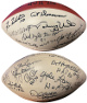 HOF Legends Signed OFC Wilson NFL WP Leather Football 22-Sigs Tagliabue-Deacon Jones/Monk/Mitchell/Bell/Dudley/Tarkenton