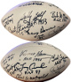 HOF Legends Signed OFC Wilson NFL WP Leather Football 19 Sigs Rozelle  Beckett Csonka/Griese/Warfield/Night Train/Lanier/Bell